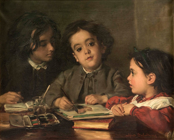 alfred-dehodencq-1872-intimate-portraits-art-print-fine-art-reproduction-wall-art