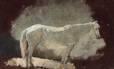 Winslow-homer-1868白色母马艺术印刷精美的艺术复制品墙壁艺术编号a8hpcsnnh