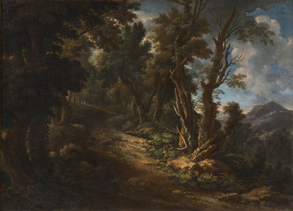 unknown-landscape-with-a-road-through-a-forest-art-print-fine-art-reproduction-wall-art-id-a8kdz6p9b