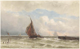jonkheer-jacob-eduard-van-heemskerck-van-beest-1838-vlissingen-port-of-vlissingen-with-incoming-sailer-art-print-fine-art-representation-wall-art-id-a8lcoi2gb
