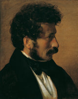 friedrich-von-amerling-1836-o-pintor-theodor-alconiere-impressão-de-arte-reprodução-de-belas-artes-arte-de-parede-id-a8lrwyx9n