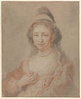 jan-maurits-quinkhard-1747-portret-van-sara-van-baerle-vrou-van-philip-of-village-kuns-druk-fyn-kuns-reproduksie-muurkuns-id-a8nwgj4ms