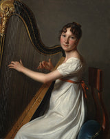 louis-leopold-boilly-1804-noor harfimängija-kunstitrükk-kaunite kunstide reproduktsioon-seinakunst-id-a8o32prcq