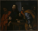 喬瓦尼·巴蒂斯塔·卡拉喬洛-1625-聖馬修的召喚-藝術印刷品美術複製品牆藝術 id-a8p84y4yh
