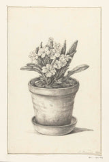 吉恩·伯纳德（Jean-Bernard）1824年-盆栽艺术印刷精美艺术复制品墙艺术ID A8PLXIQDP