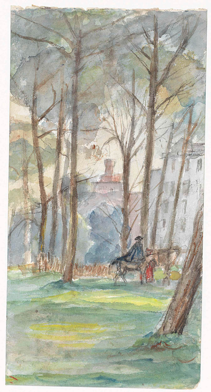 jozef-israels-1834-park-with-figures-on-horseback-art-print-fine-art-reproduction-wall-art-id-a8rgu8hru