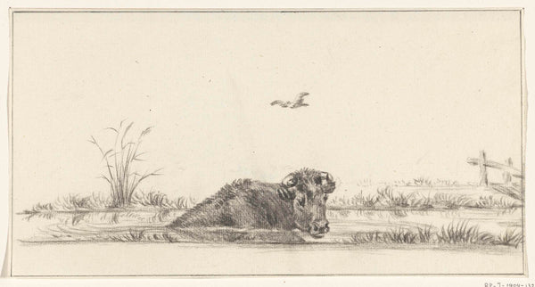 jean-bernard-1775-cow-in-water-art-print-fine-art-reproduction-wall-art-id-a8rq241gc