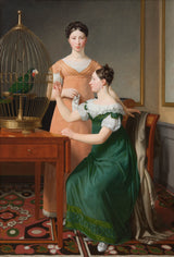 christoffer-wilhelm-eckersberg-1820-mendel-levin-nathansons-elder-daughters-bella-and-hanna-art-print-fine-art-reproducción-wall-art-id-a8shm12xd
