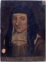 匿名-1660-路易絲-萊格拉斯-出生-德-馬里拉克-1591-1622-藝術印刷品美術複製品牆藝術的肖像