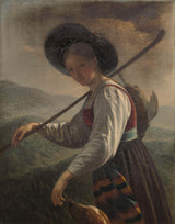 Cornelis-cels-1820-瑞士農民婦女藝術印刷美術複製品牆藝術 id-a8xq347v0