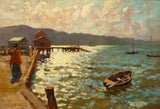 詹姆斯·奈恩-1894-惠靈頓港藝術印刷美術複製品牆壁藝術 id-a8zkgoevi