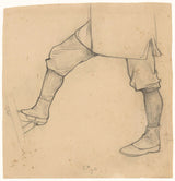 理查德-羅蘭-霍爾斯特-1903-人在梯子上的腿藝術印刷精美藝術複製品牆藝術 id-a902s5ovp