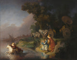 伦勃朗·范·瑞恩（Rembrandt-van-rijn）1632绑架欧洲艺术印刷精美艺术复制品墙艺术ID A904x2MX