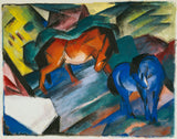 franz-marc-1912-đỏ-và-xanh-ngựa-nghệ-thuật-in-mỹ-thuật-tái-tạo-tường-nghệ-thuật-id-a90vkslsb