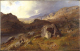 hans-gude-1864-leather-valley-in-wales-art-print-reproducție-artistică-de-perete-id-a924dutxf