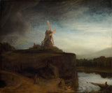 rembrandt-van-rijn-1648-die-meulkunsdruk-fynkuns-reproduksie-muurkuns-id-a92gmaul5