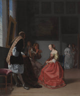 雅各-奧赫特維爾特-1668-a-音樂公司-藝術-印刷-美術-複製-牆-藝術-id-a92yz5ntq