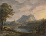 保罗桑德比1808年景观与湖艺术印刷精美的艺术再现墙艺术id a93pw4bom