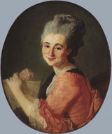 ecole-francaise-portret-of-woman-art-print-fine-art-reproduction-wall-art