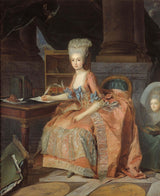 louis-lie-perin-salbreux-1776-eeldatav portree-maria-theresa-of-savoy-krahvinna-artois-art-print-kujutav kunst-reproduktsioon-seinakunst