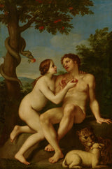 marcantonio-franceschini-1680-adam-na-eve-art-ebipụta-fine-art-mmeputa-wall-art-id-a97mrairj