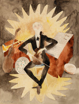 Charles-demuth-1918-muzyk-sztuka-druk-dzieła-reprodukcja-sztuka-ścienna-id-a98nvpe9i