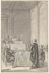 雅各布斯购买1780年约翰·范·巴内维德（约翰·范·巴内维尔德）宣誓就职律师1586艺术印刷品精美艺术复制品墙艺术ID A99C736CP