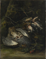 jan-fyt-1650-a-jerebica-in-mala-divlja-ptica-umetniški-tisk-likovna-reprodukcija-stenska-umetnost-id-a99pmmi6m