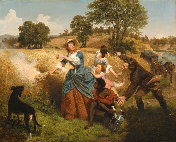 emanuel-leutze-1852-mrs-schuyler-burning-her-wheat-fields-on-the-approach-art-print-fine-art-reproduction-wall-art-id-a9ablbjbx