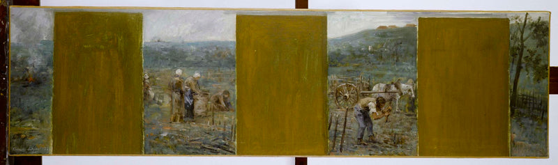 francois-lafon-1889-sketch-for-the-town-of-nogent-sur-marne-rural-scenes-art-print-fine-art-reproduction-wall-art