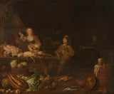 jan-olis-1645-cucina-interni-stampa-art-riproduzione-d'arte-wall-art-id-a9axb53ni