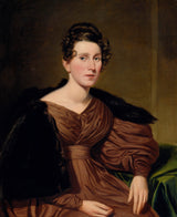 charles-loring-elliott-1836-chân dung của một quý cô-nghệ thuật in-mỹ thuật-tái sản xuất-tường-nghệ thuật-id-a9cb72ltb