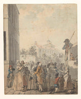 nicolas-antoine-taunay-1765-con rối-trên-a-vuông-nghệ thuật-in-mỹ thuật-sản xuất-tường-nghệ thuật-id-a9ctlxjew