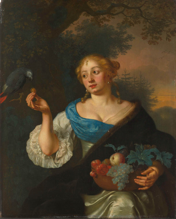 ary-de-vois-1660-a-young-woman-with-a-parrot-art-print-fine-art-reproduction-wall-art-id-a9cv5xc2r