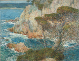 Childe-Hassam 1914-point-Lobos-Carmel-art-print-fine-art-gjengivelse-vegg-art-id-a9d0t630a