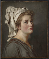 jacques-louis-david-1780-młoda-kobieta-z-turbanem-drukiem-reprodukcja-dzieł sztuki-sztuka-ścienna-id-a9dbcauq7