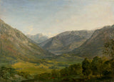 johann-georg-von-dillis-mountain-thung lũng-khu vực-in-ruhpolding-art-print-fine-art-reproduction-wall-art-id-a9e5juu27