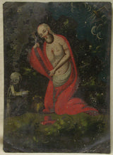 onbekende-18de-eeuse-heilige-Jerome-kuns-druk-kuns-reproduksie-muurkuns-id-a9gevypgr