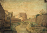 फर्डिनेंड-लॉडिजॉइस-1890-द-बिवरे-क्राउलबार्डे-स्ट्रीट-कला-प्रिंट-ललित-कला-पुनरुत्पादन-दीवार-कला