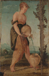 未知-1540-女人與水罐-藝術印刷-美術複製-牆藝術-id-a9ig6mst8