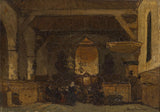 約翰內斯·博斯布姆-1870-馬斯蘭教堂內部藝術印刷品美術複製品牆藝術 id-a9jawt8q2