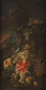 Giovanni-Paolo-Spadino-augļu gabals-ar-ainavu-fona-art-print-fine-art-reproduction-wall-art-id-a9krhdmmb