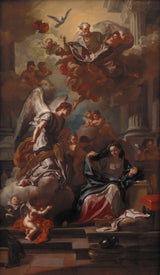 francesco-solimena-1733-de-aankondiging-art-print-fine-art-reproductie-muurkunst-id-a9lcrgbqb