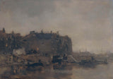 jacob-maris-1899-ụlọ-na-the-prins-hendrikkade-amsterdam-on-a-misty-day-art-print-fine-art-mmeputa-wall-art-id-a9nb14n4o