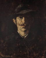 威廉·梅里特追逐1875年的雨果·冯·哈伯曼肖像