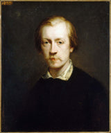 古斯塔夫·里卡德-1850-畫家費利克斯·齊姆的肖像藝術印刷品美術複製品牆壁藝術