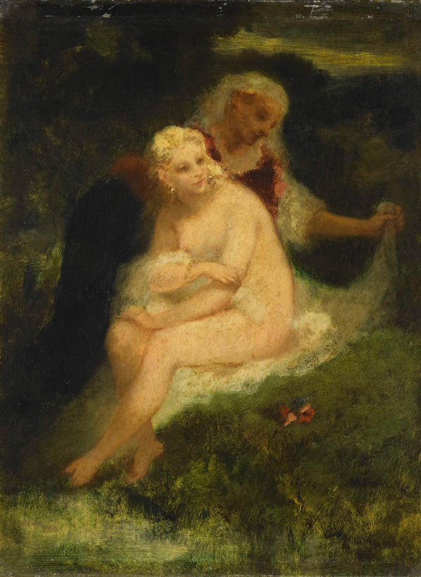 narcisse-virgile-diaz-de-la-pena-1860-after-the-bath-art-print-fine-art-reproduction-wall-art-id-a9nwfnrbo