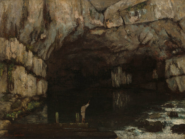 gustave-courbet-1864-the-grotto-of-the-loue-art-print-fine-art-reproduction-wall-art-id-a9oew76kp