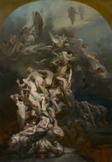 八度塔瑟尔特1850天堂和地狱的艺术打印精细艺术复制墙艺术id-a9pd6jwyu