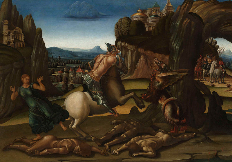 unknown-1495-saint-george-and-the-dragon-art-print-fine-art-reproduction-wall-art-id-a9pxhj1qs